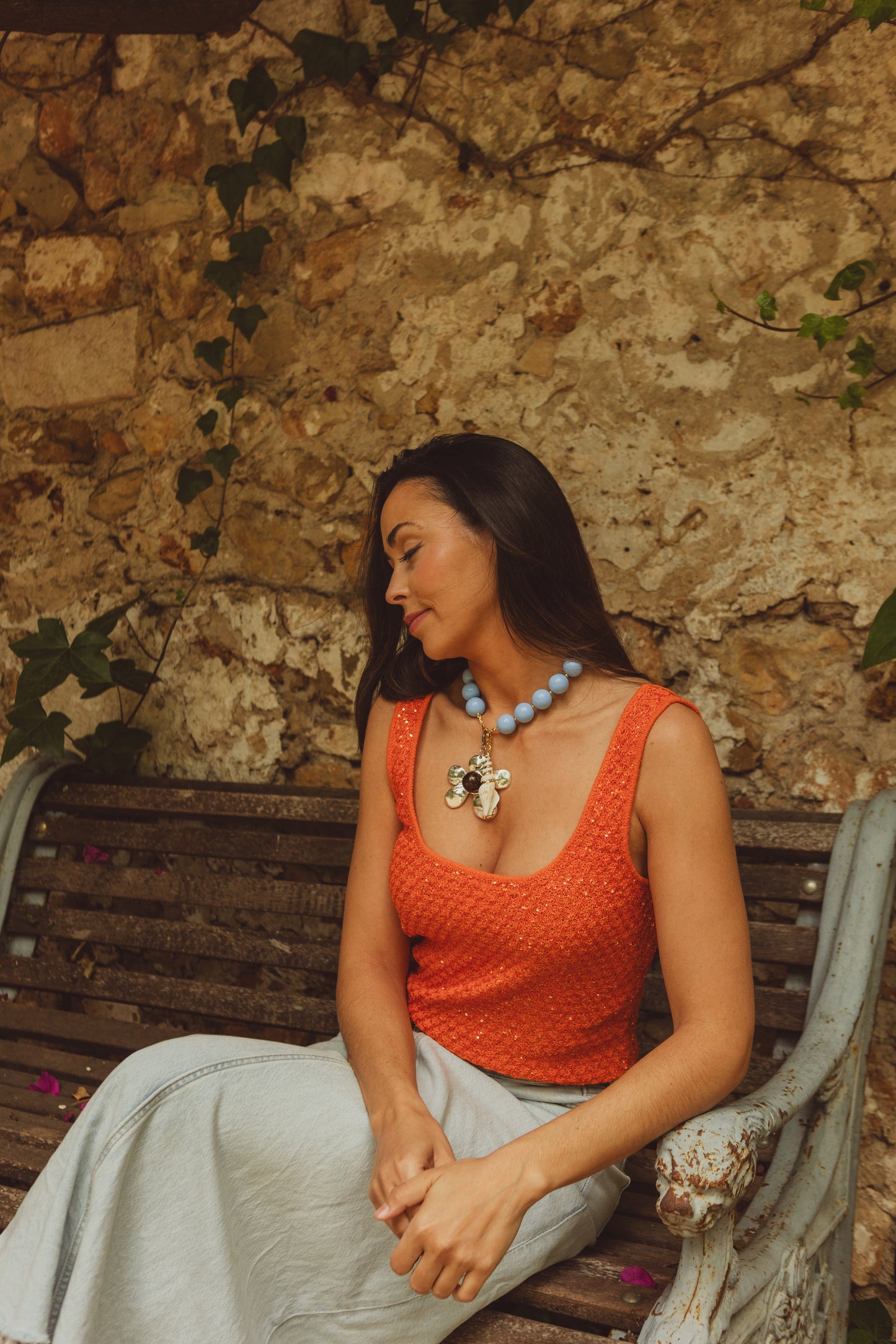 Collar Creta Azul