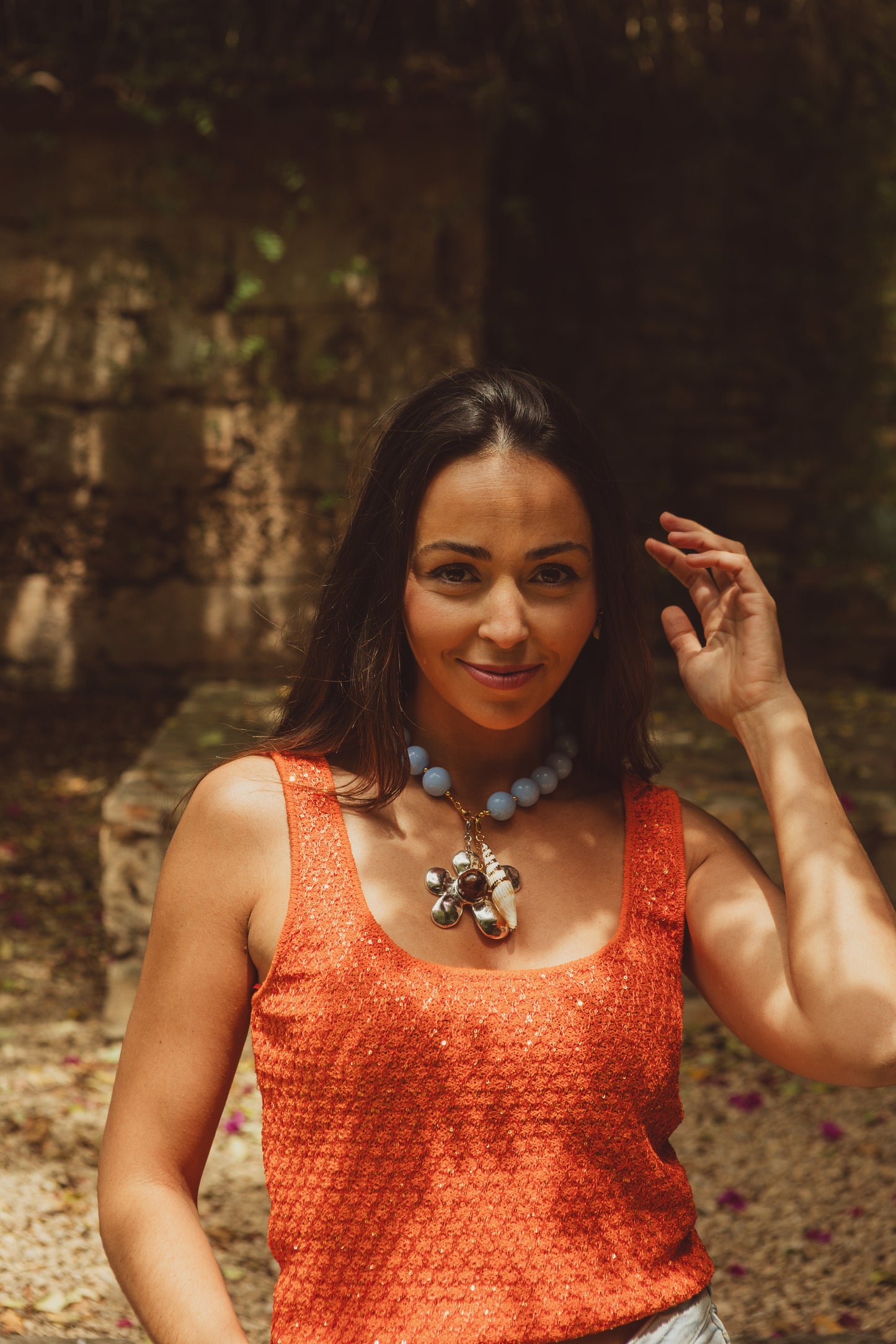 Collar Creta Azul