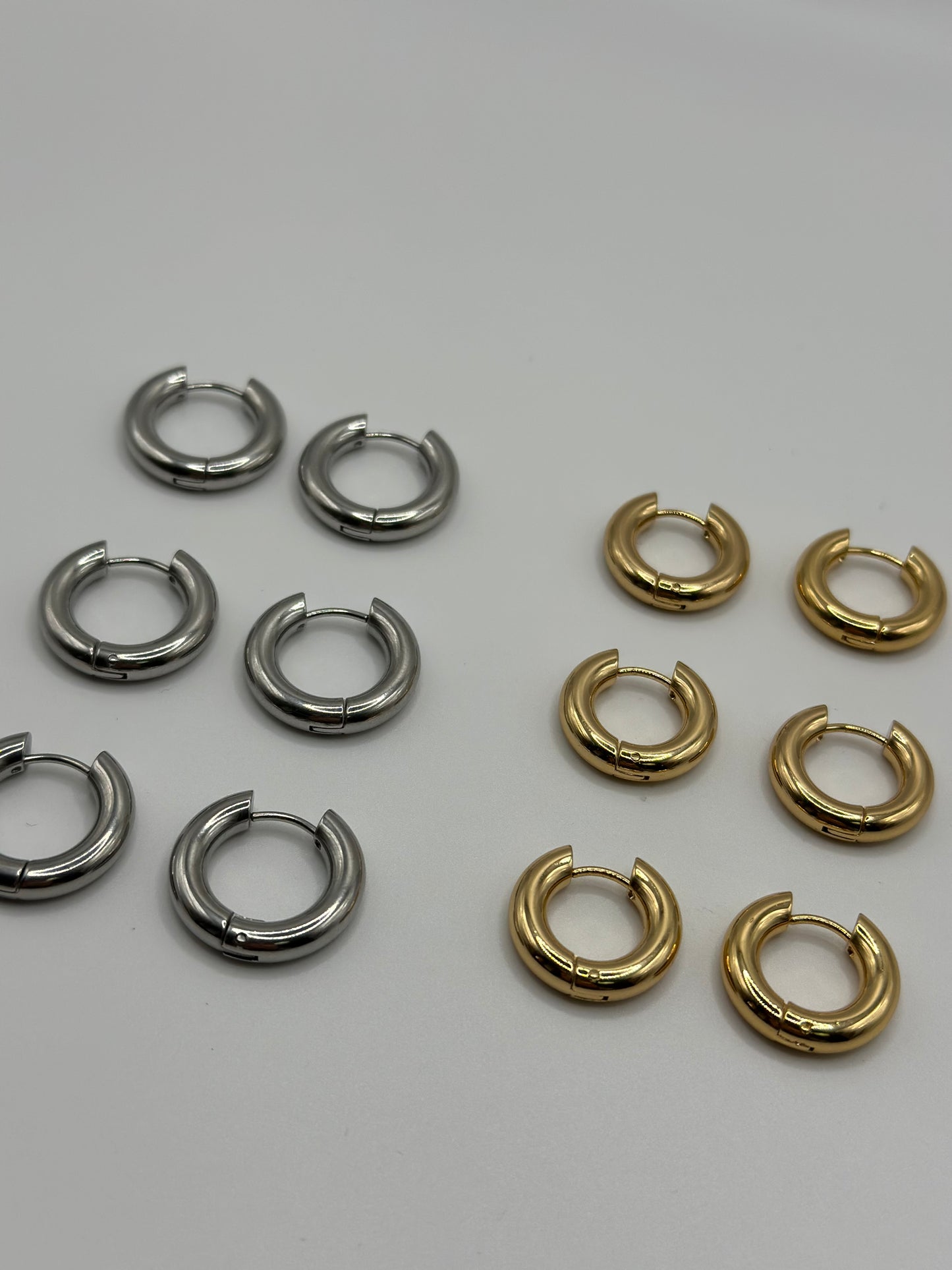 Pendientes mini basic silver