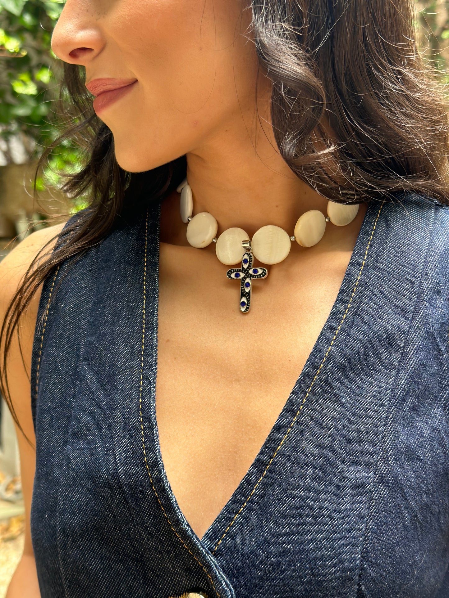 Collar Copenhague plateado