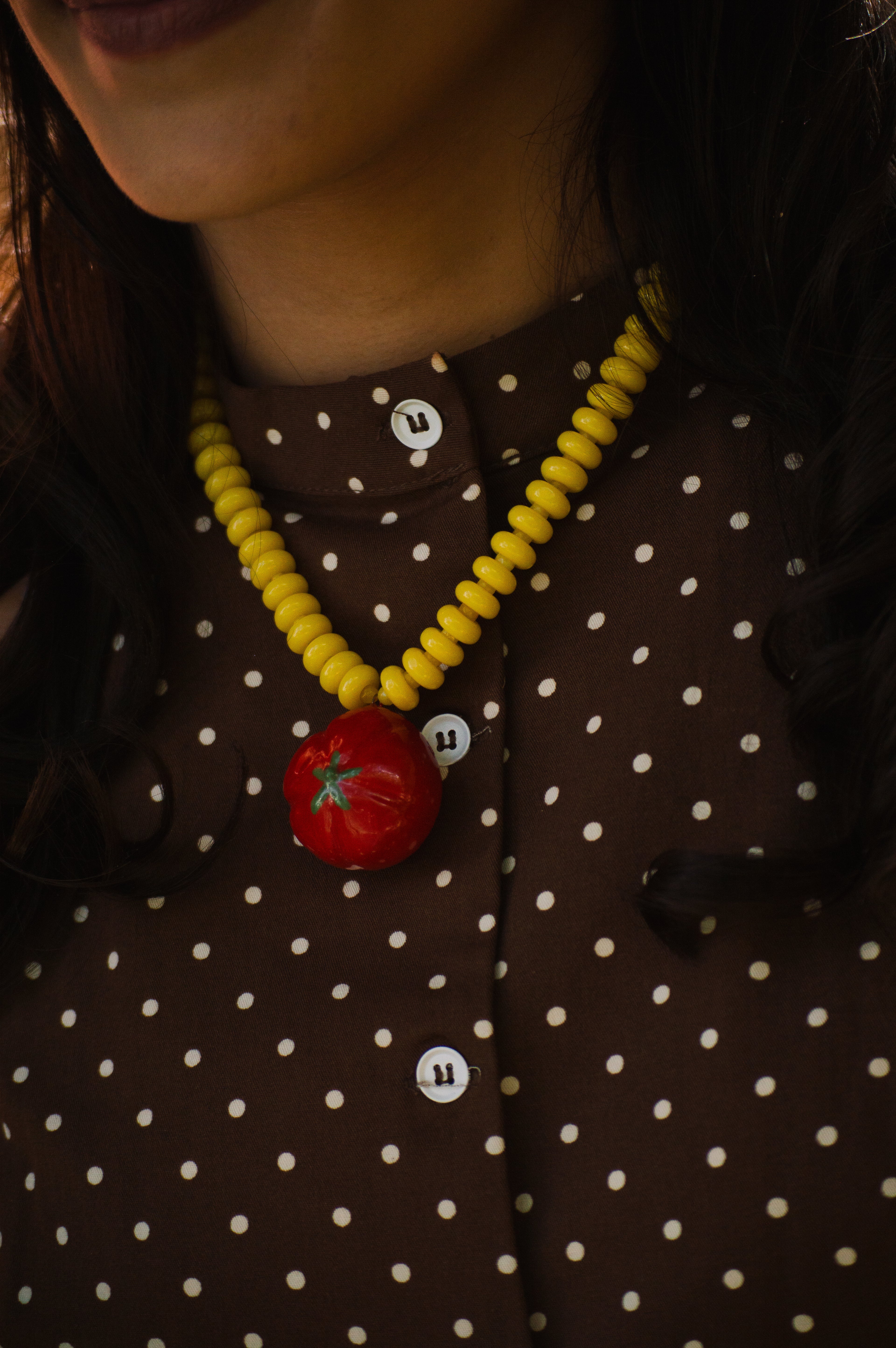 Collar Pomodoro amarillo