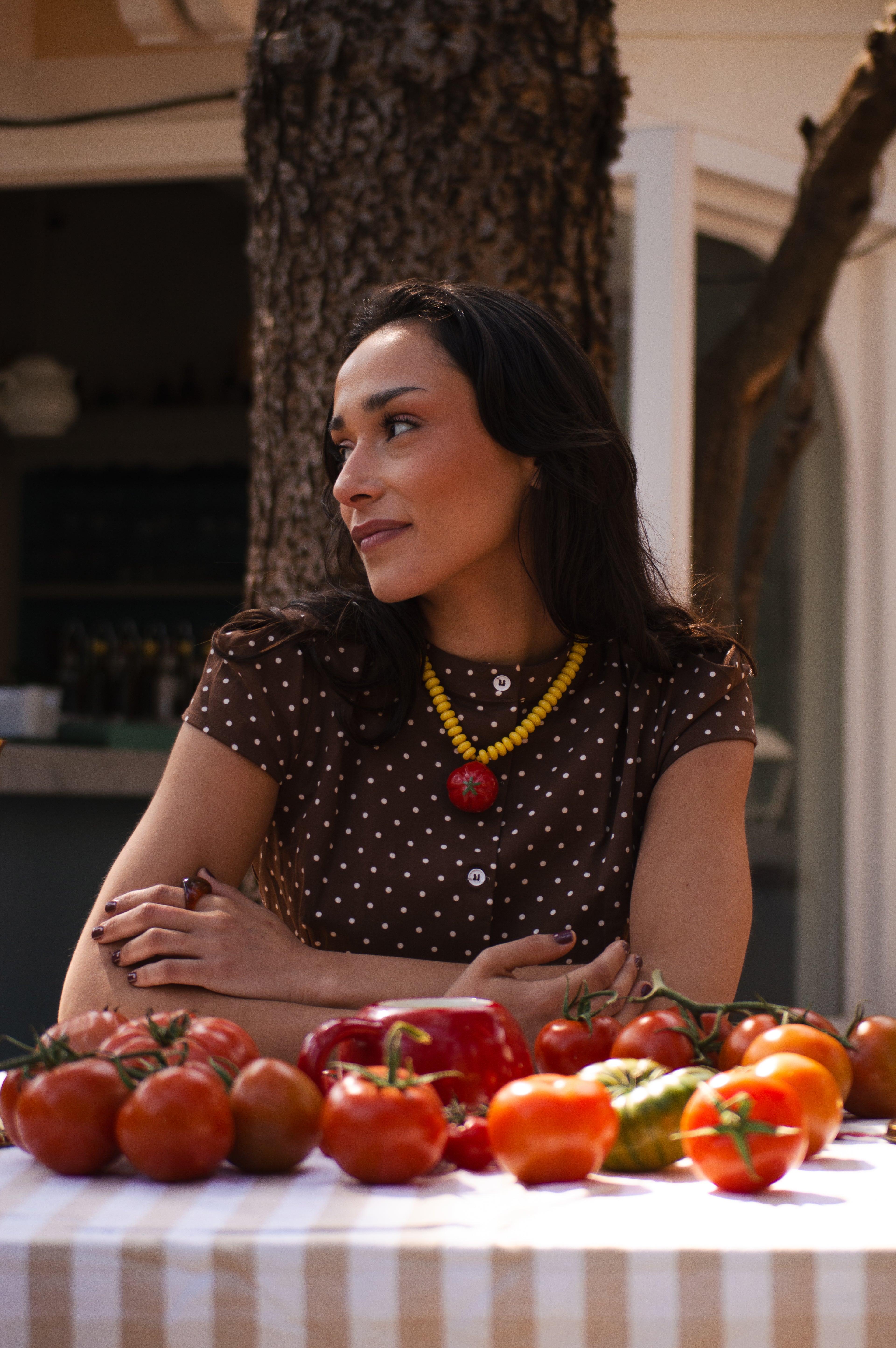 Collar Pomodoro amarillo