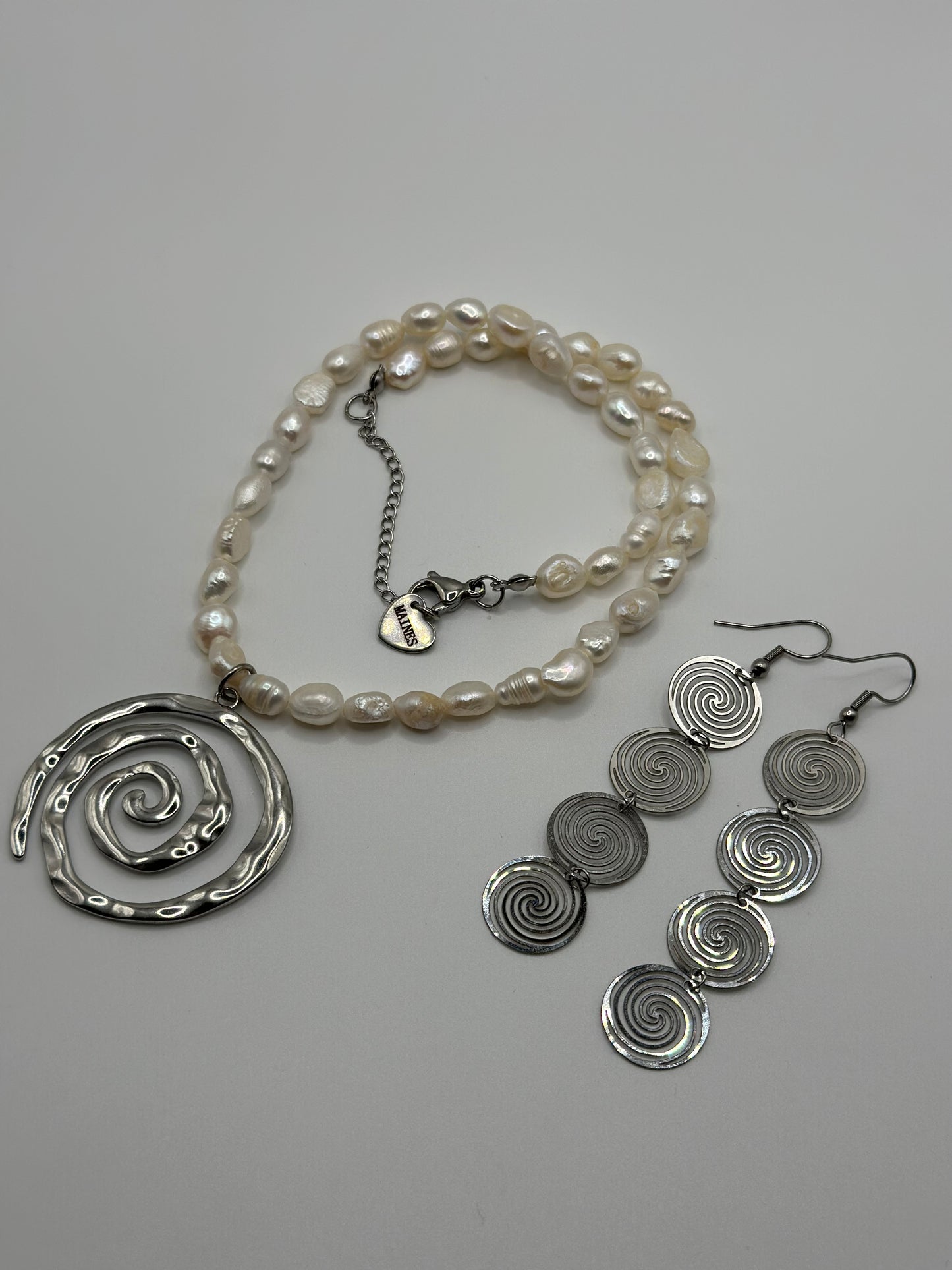 Collar Tornado silver