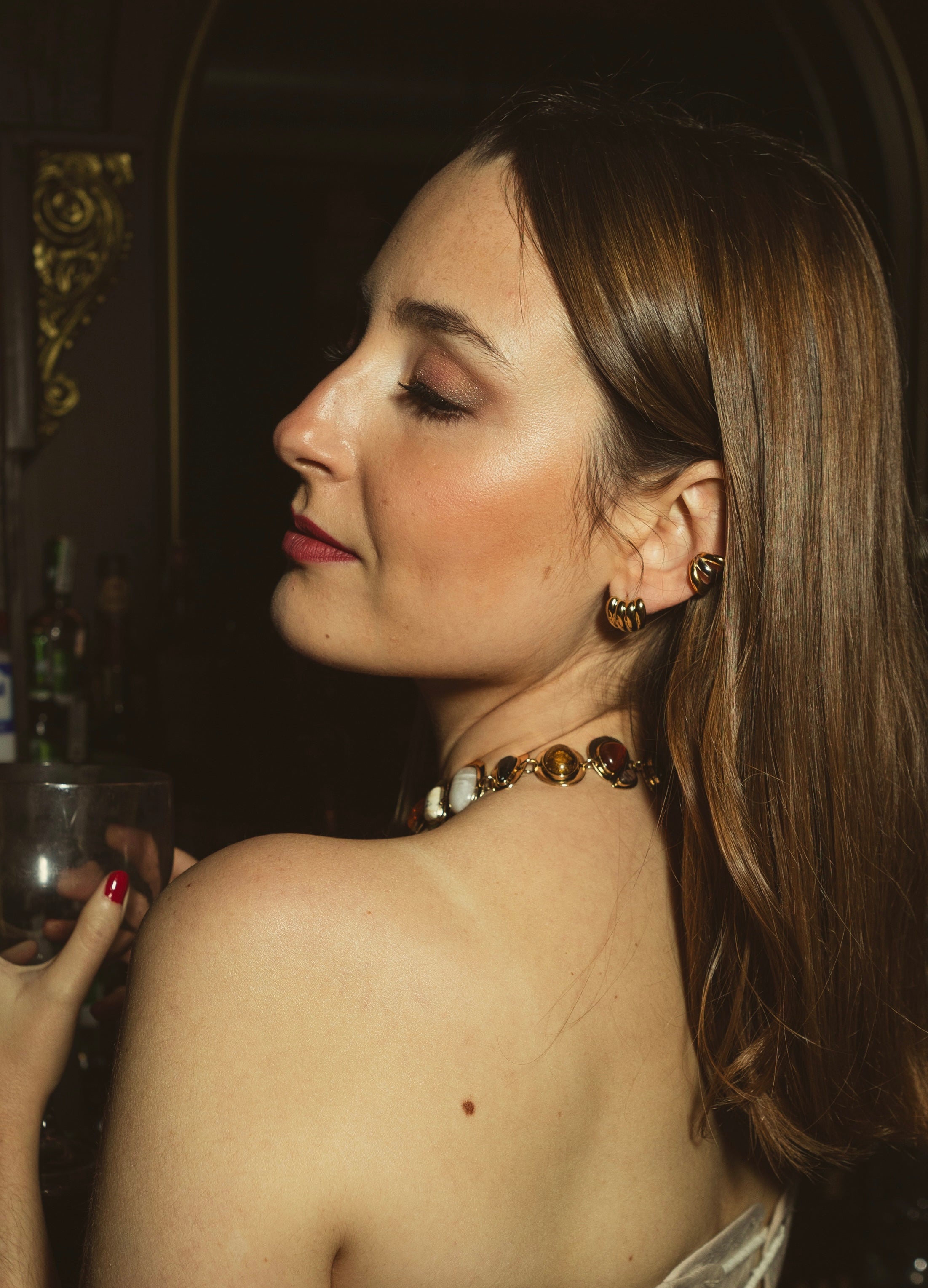 Pendientes Golden Ivy