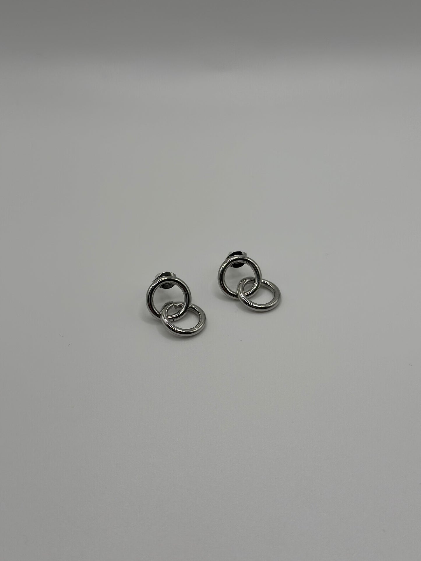 Pendientes mini aro silver