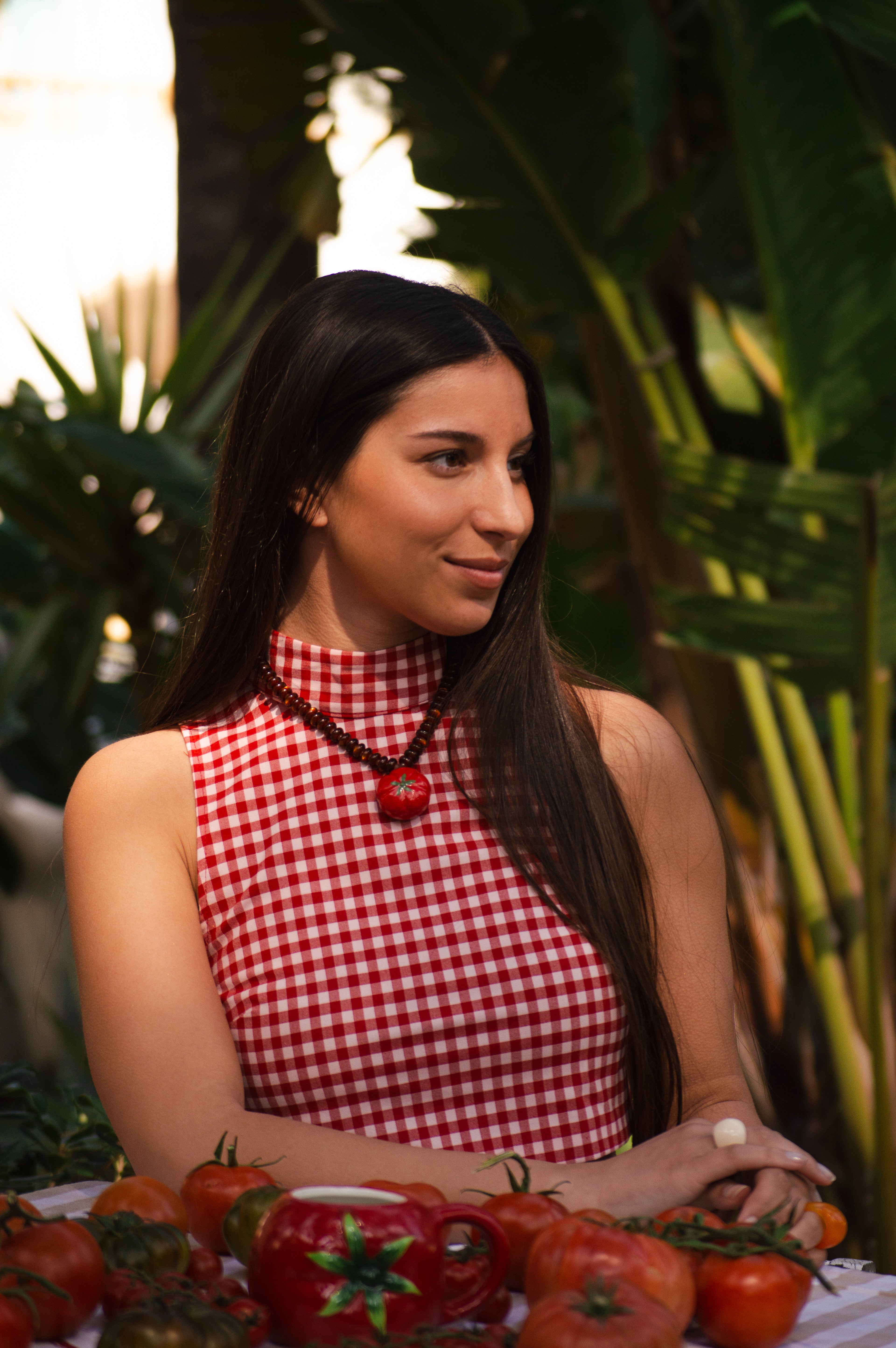 Collar Pomodoro marrón