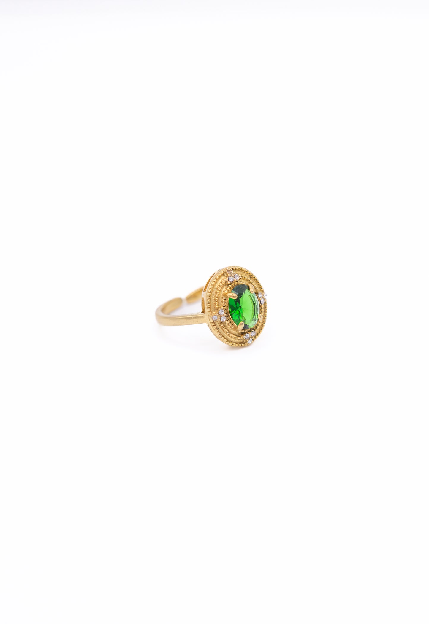 Anillo Noblesse verde