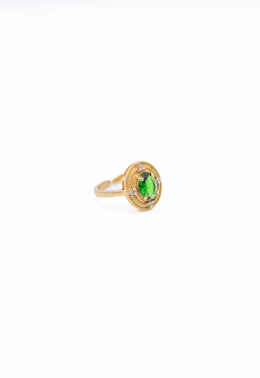 Anillo Noblesse verde