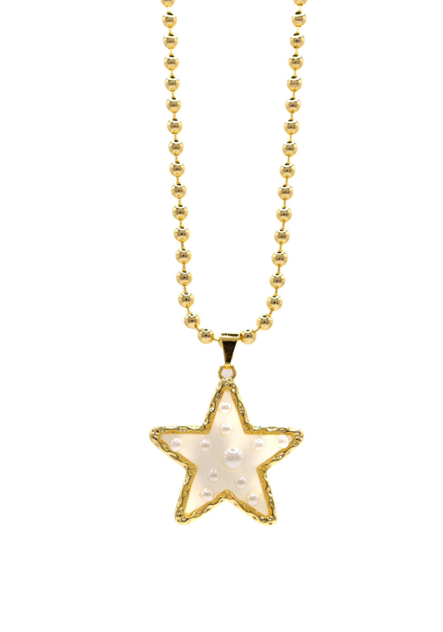 Collar Estrella Perlada