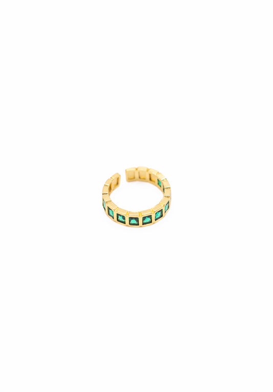 Anillo Leganés verde