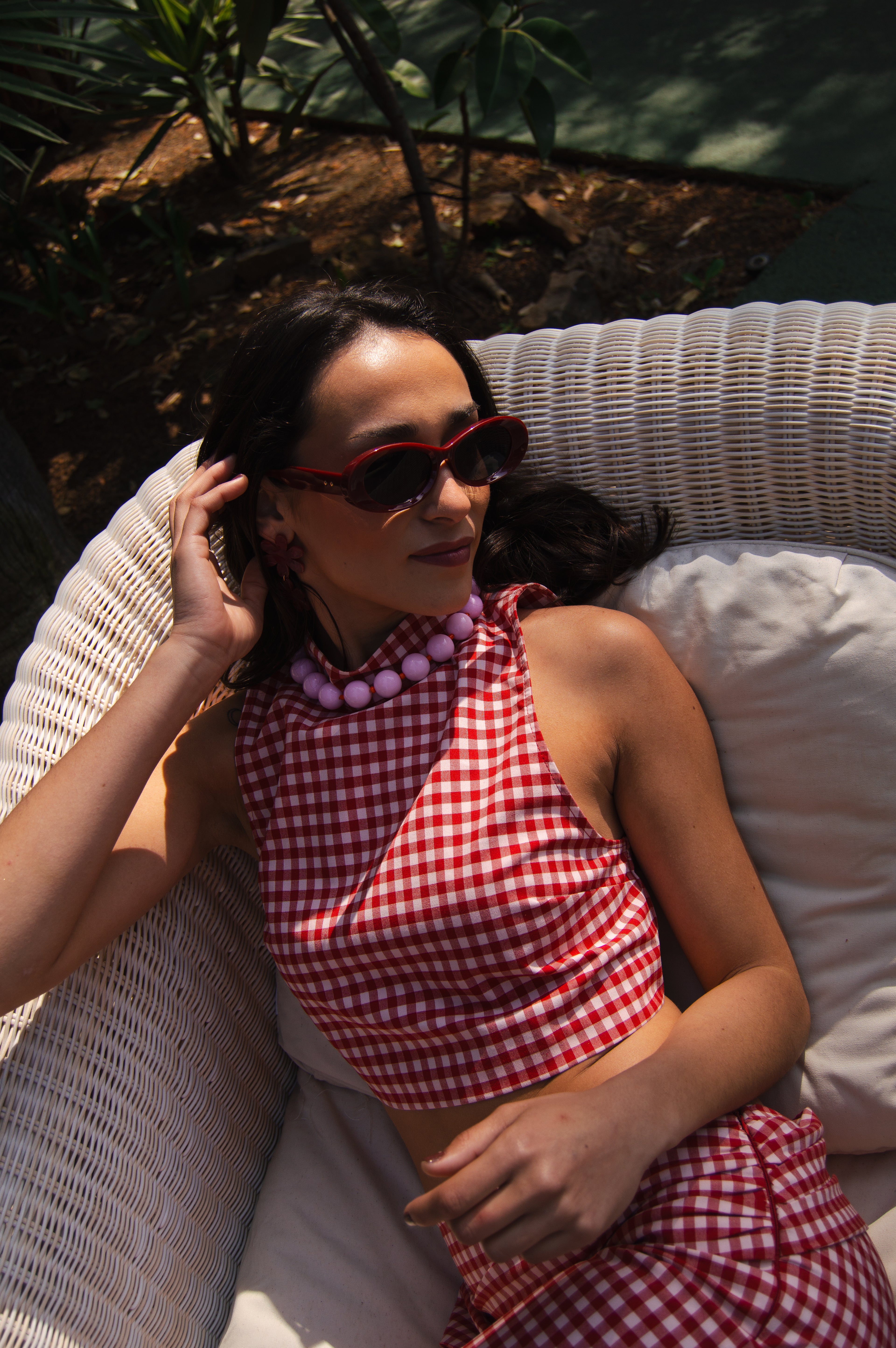 Collar Creta Summer rosa