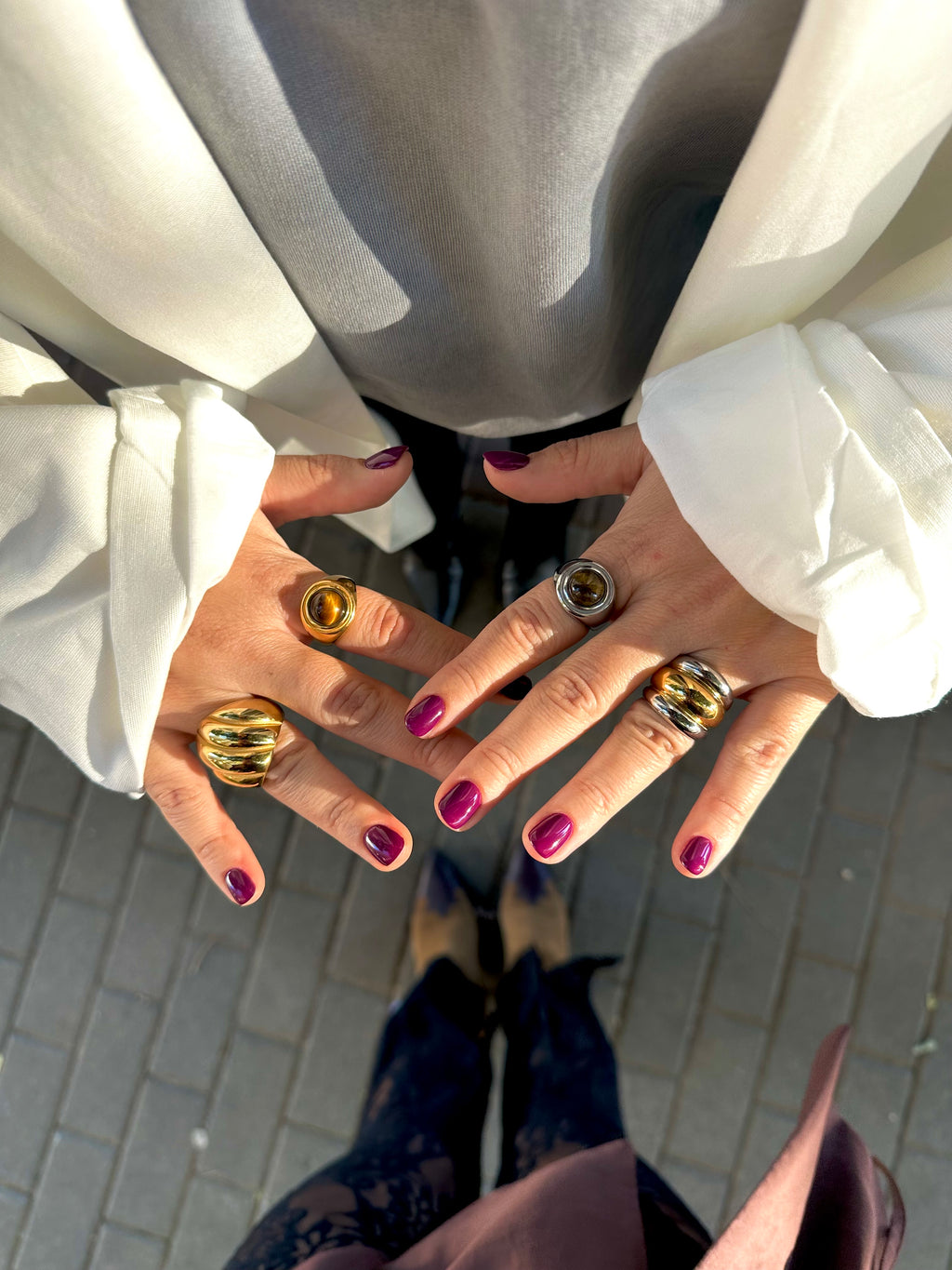 Anillo Bianca Golden