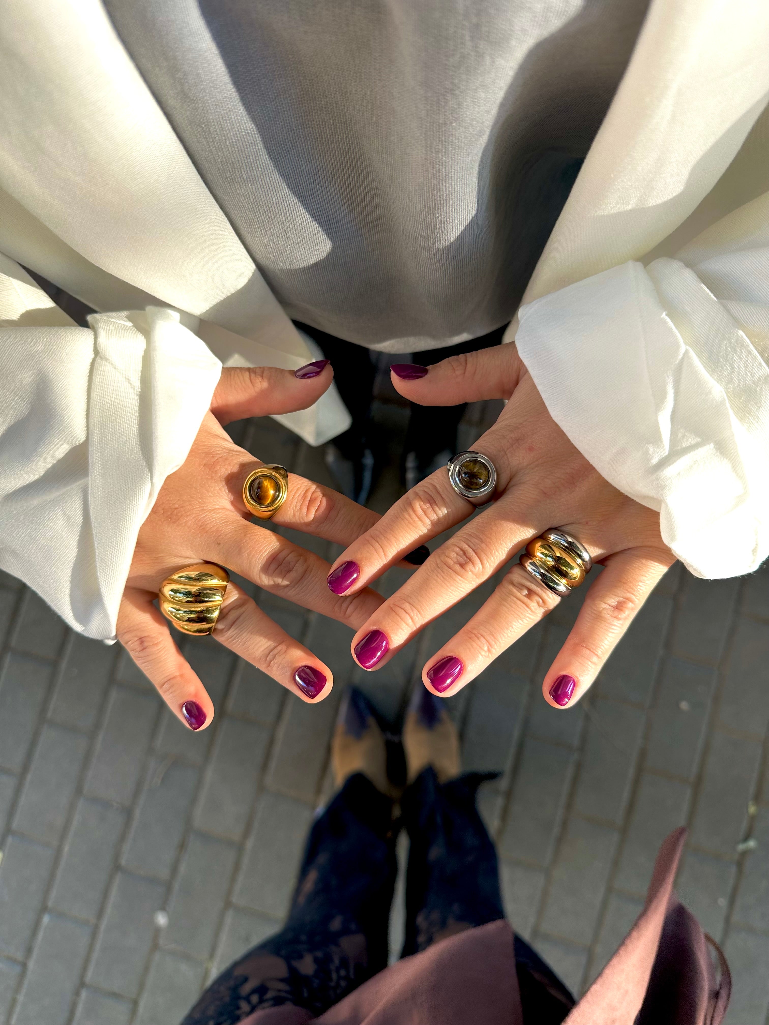 Anillo Bianca Golden