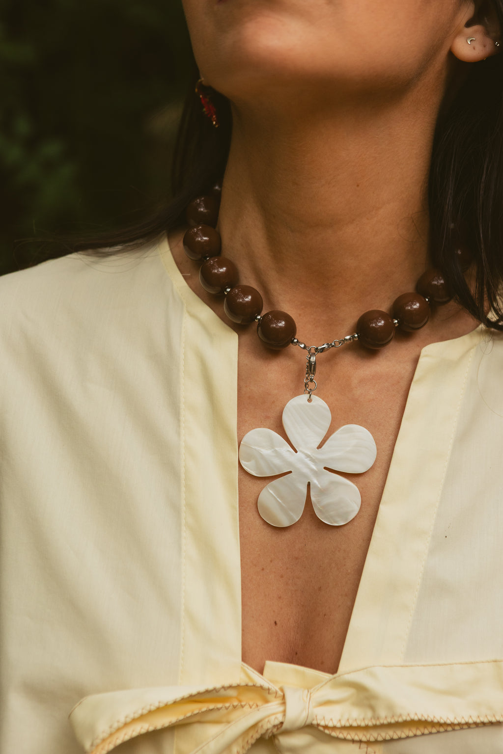 Collar Creta Marrón