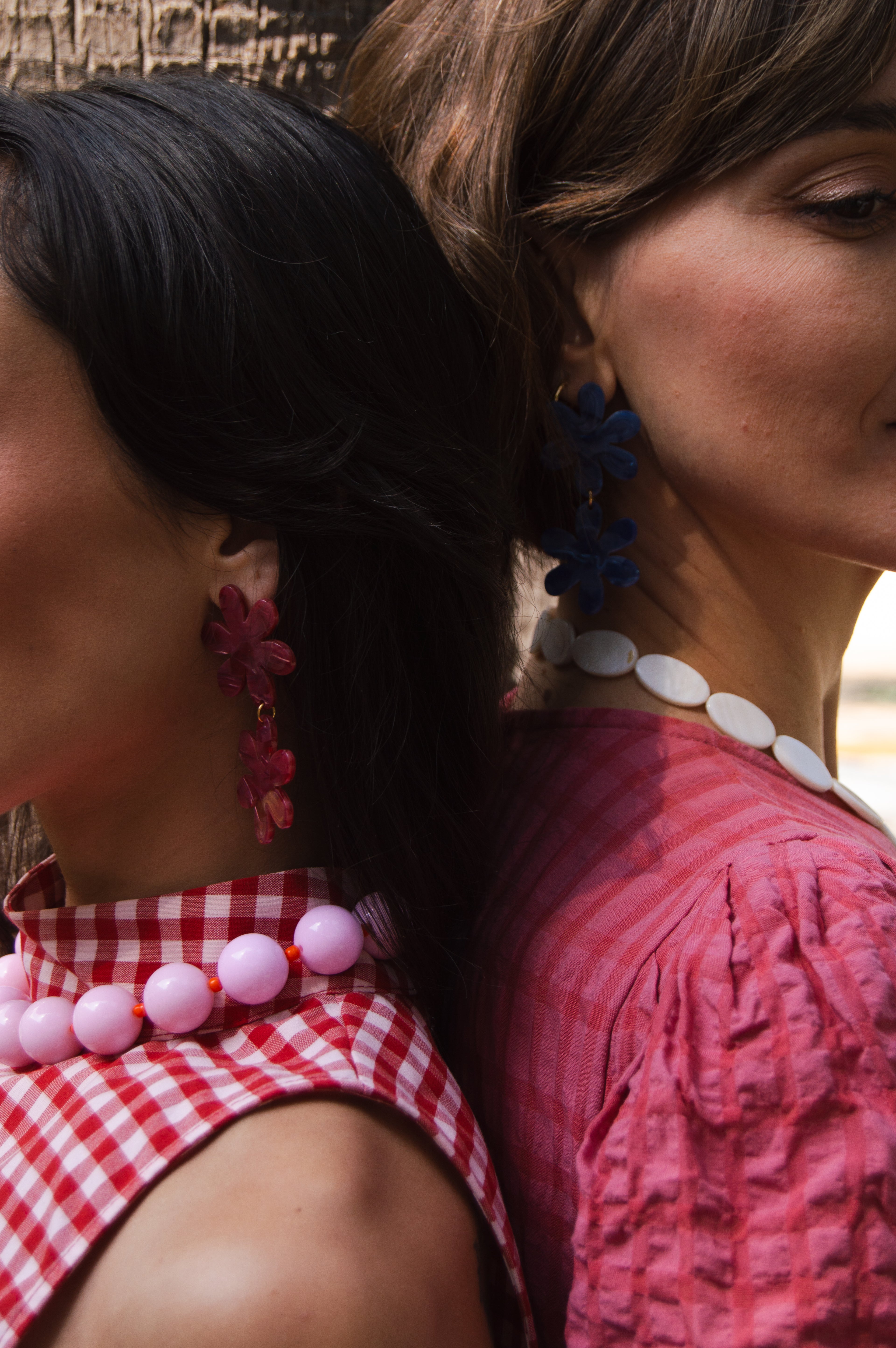 Pendiente Fiorelina Rojo