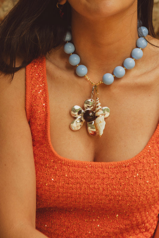 Collar Creta Azul
