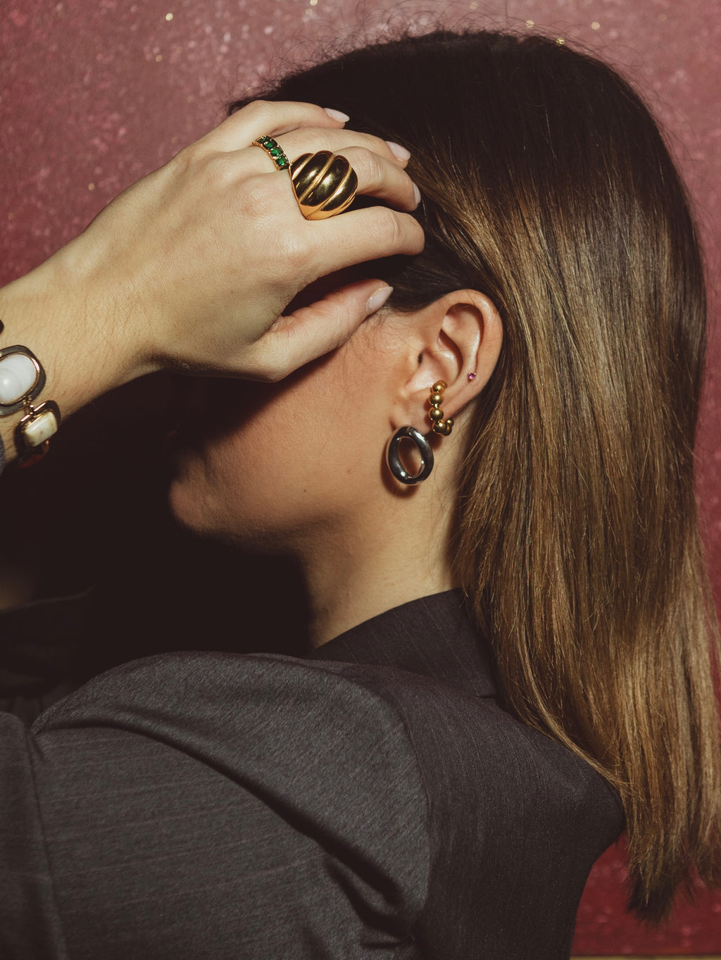 Pendientes Melissa silver