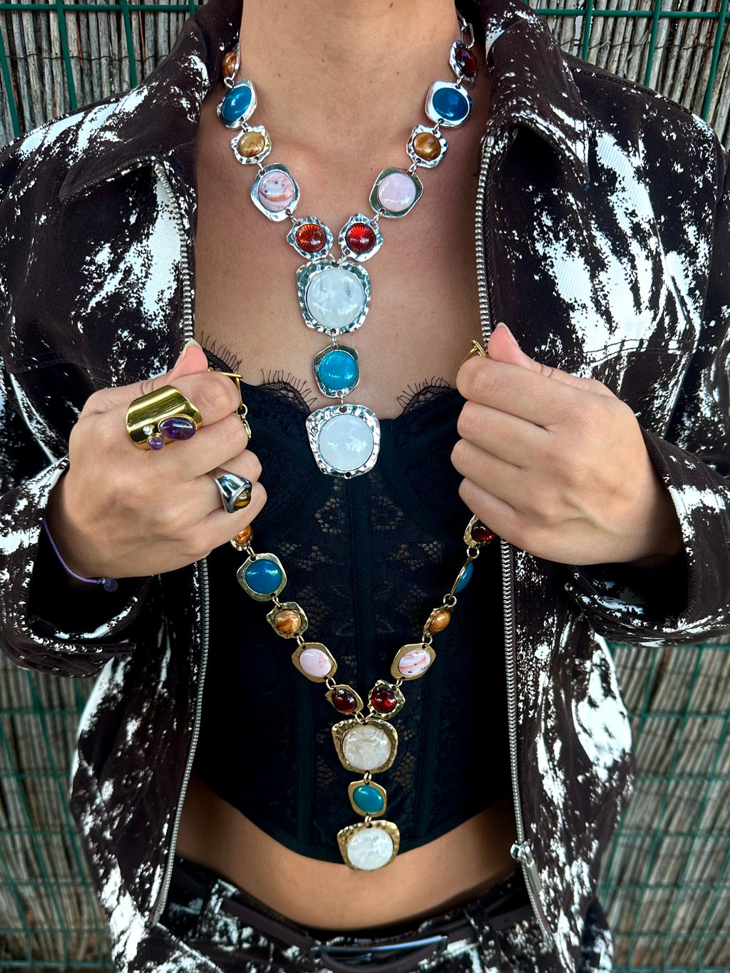 Collar Simona Silver