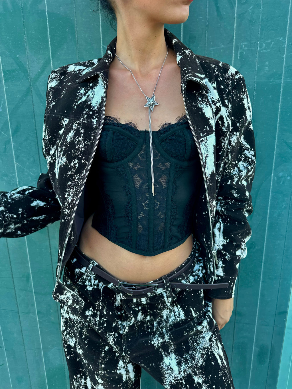 Collar Estrella Cow Boy Silver