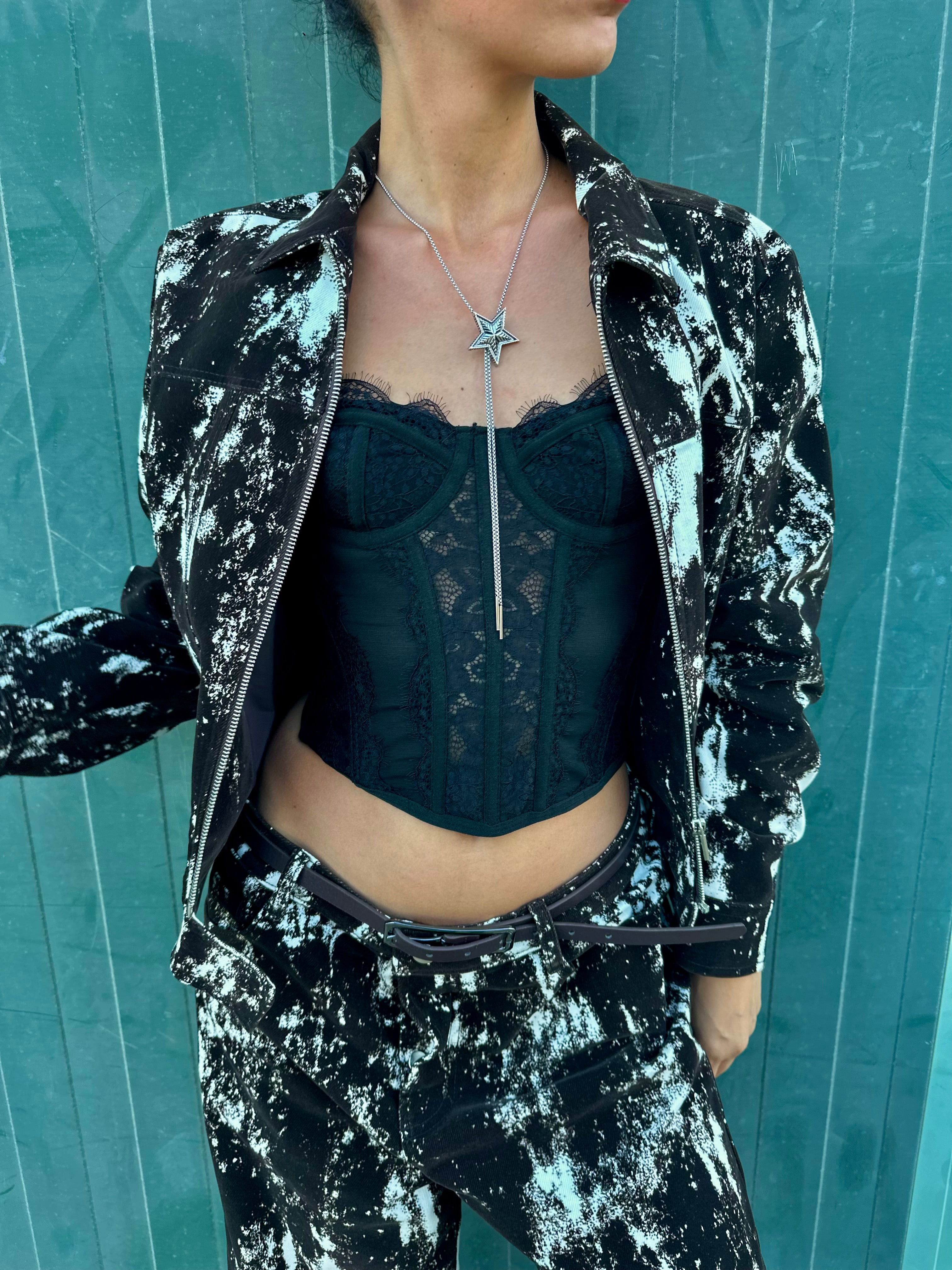 Collar Estrella Cow Boy Silver