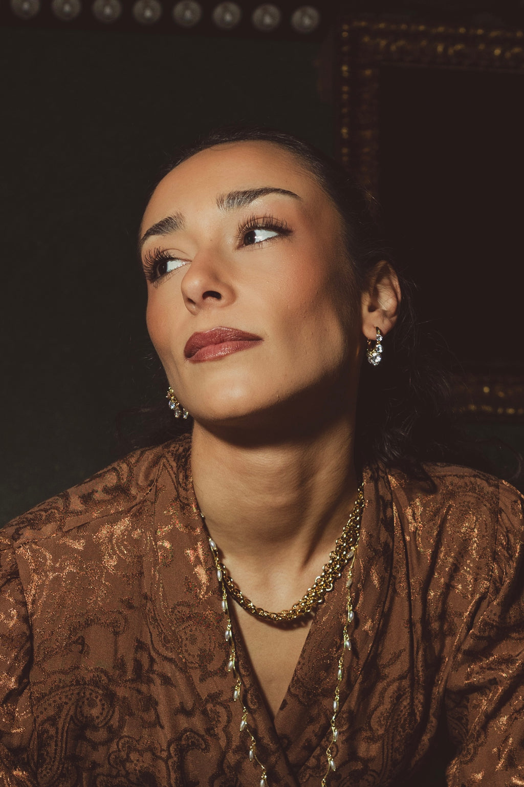 Pendientes Minimal Opal