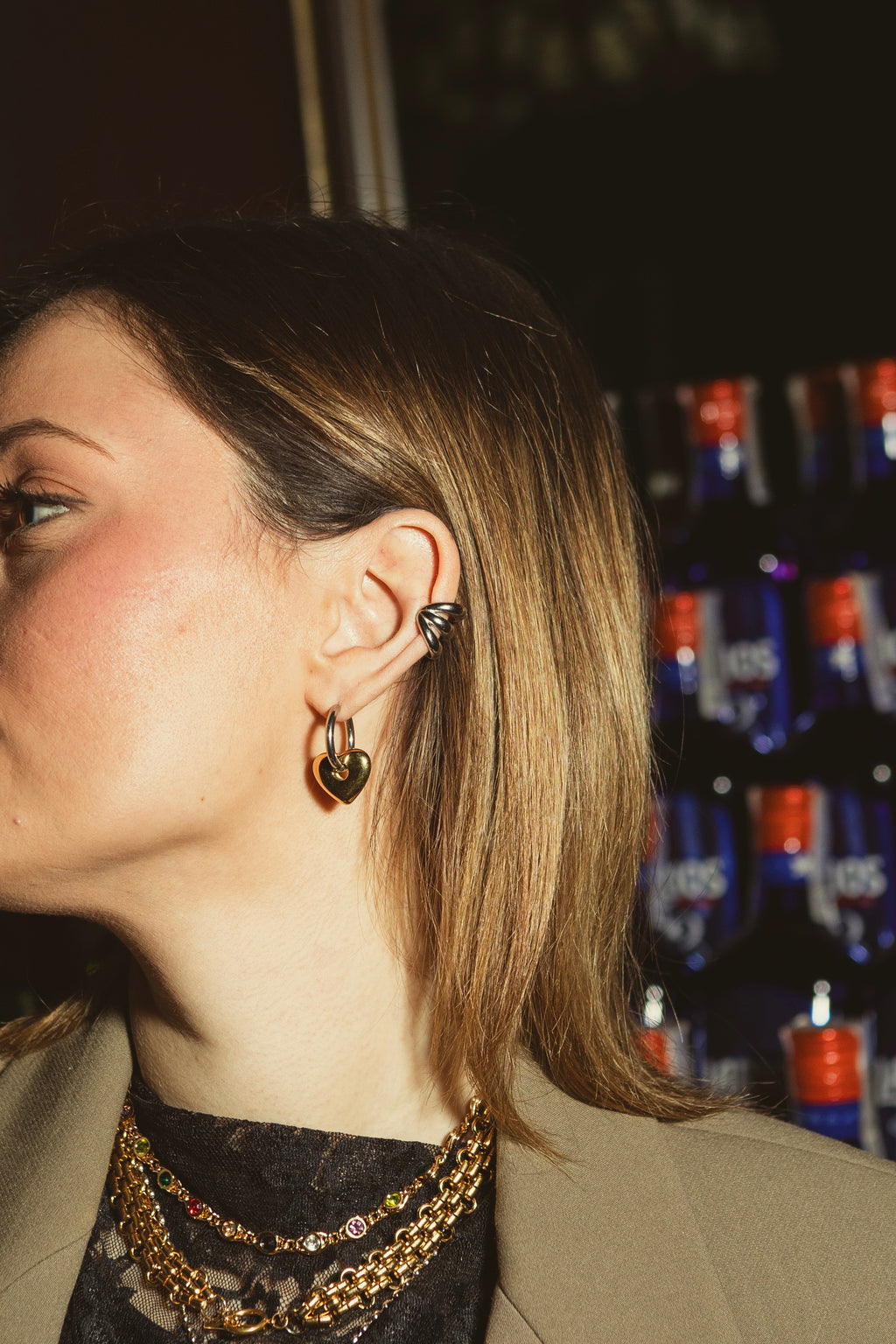 Earcuff Savoy silver