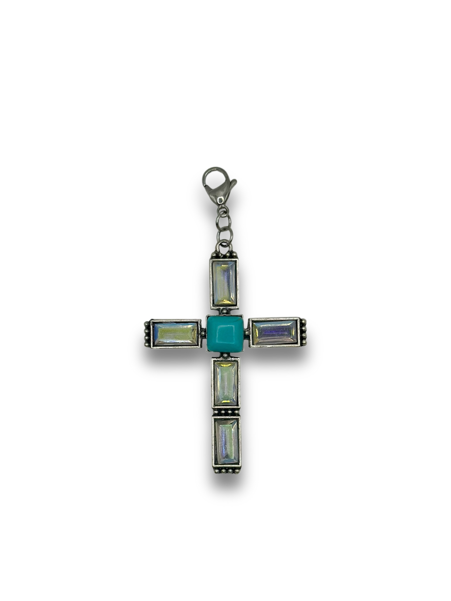 Charms cruz plata