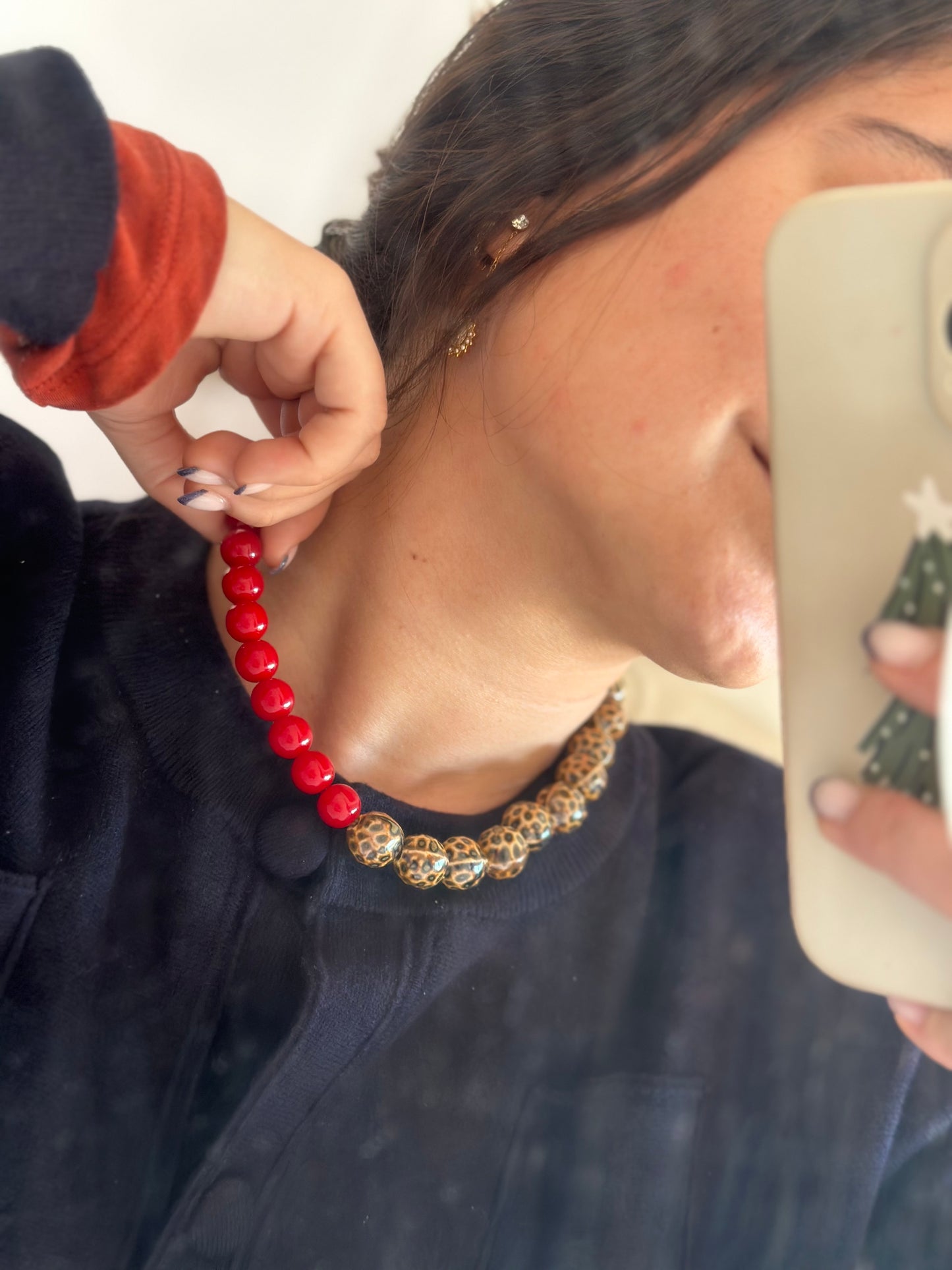 Collar Mix Leopardo