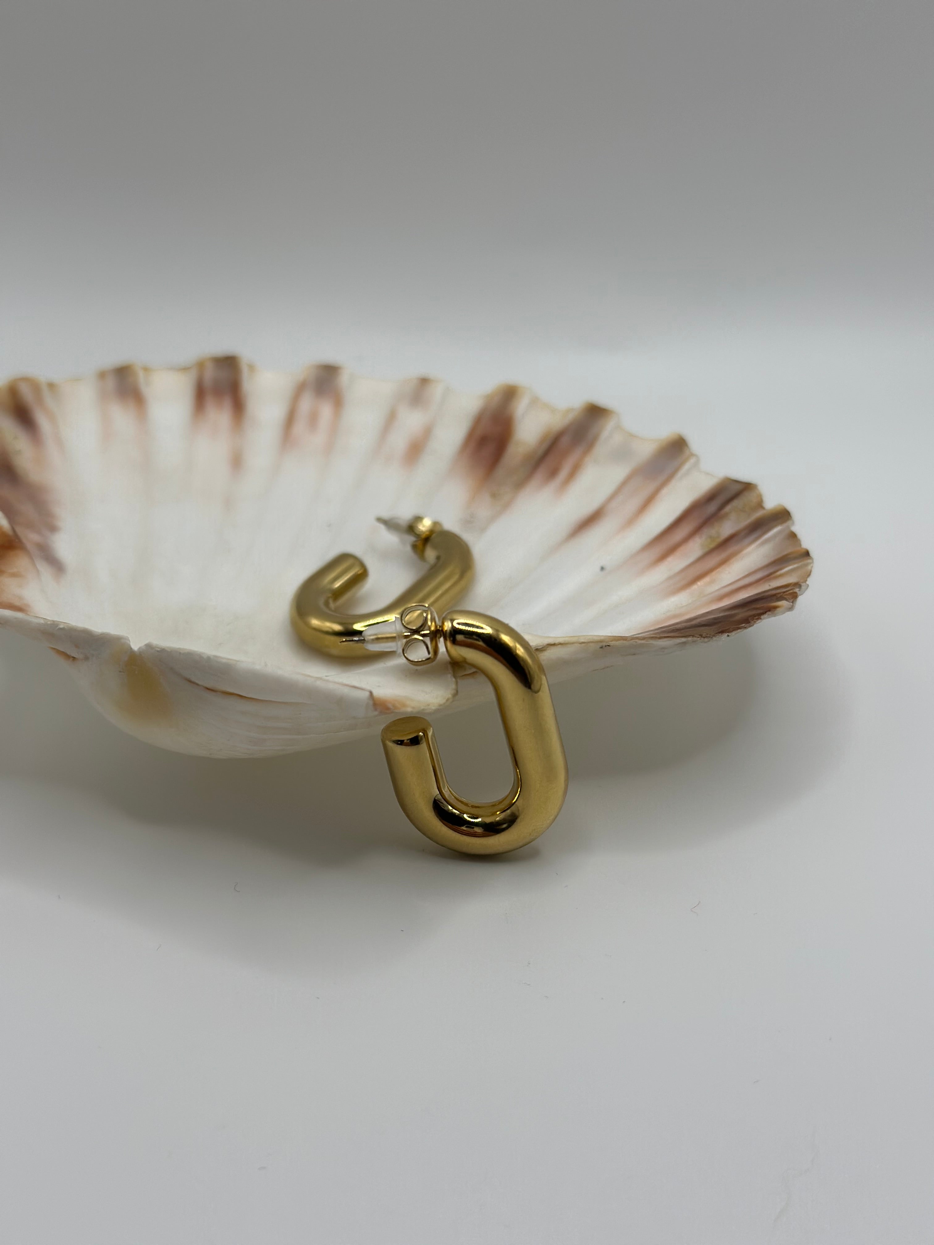 Pendiente Frida golden