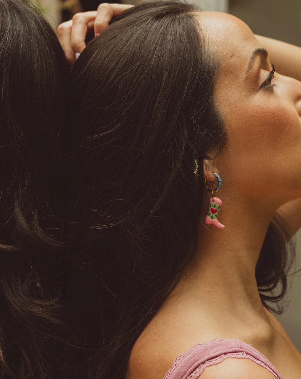 Pendiente Cowboy Cuore