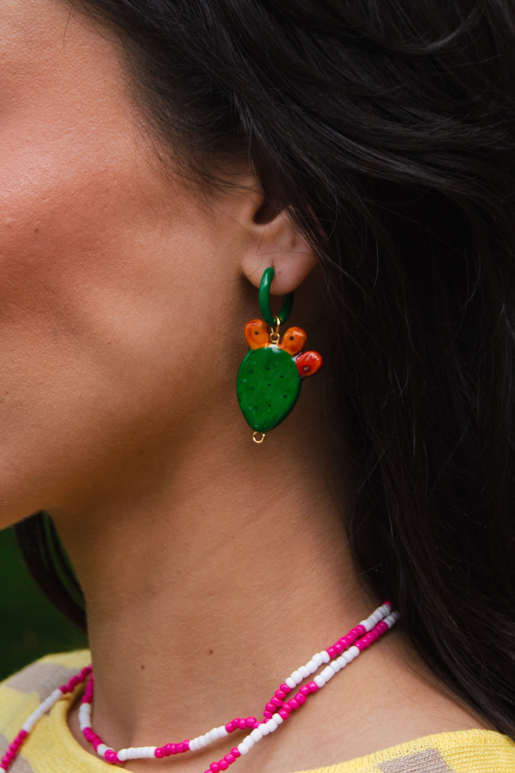 Pendiente Oasis verde