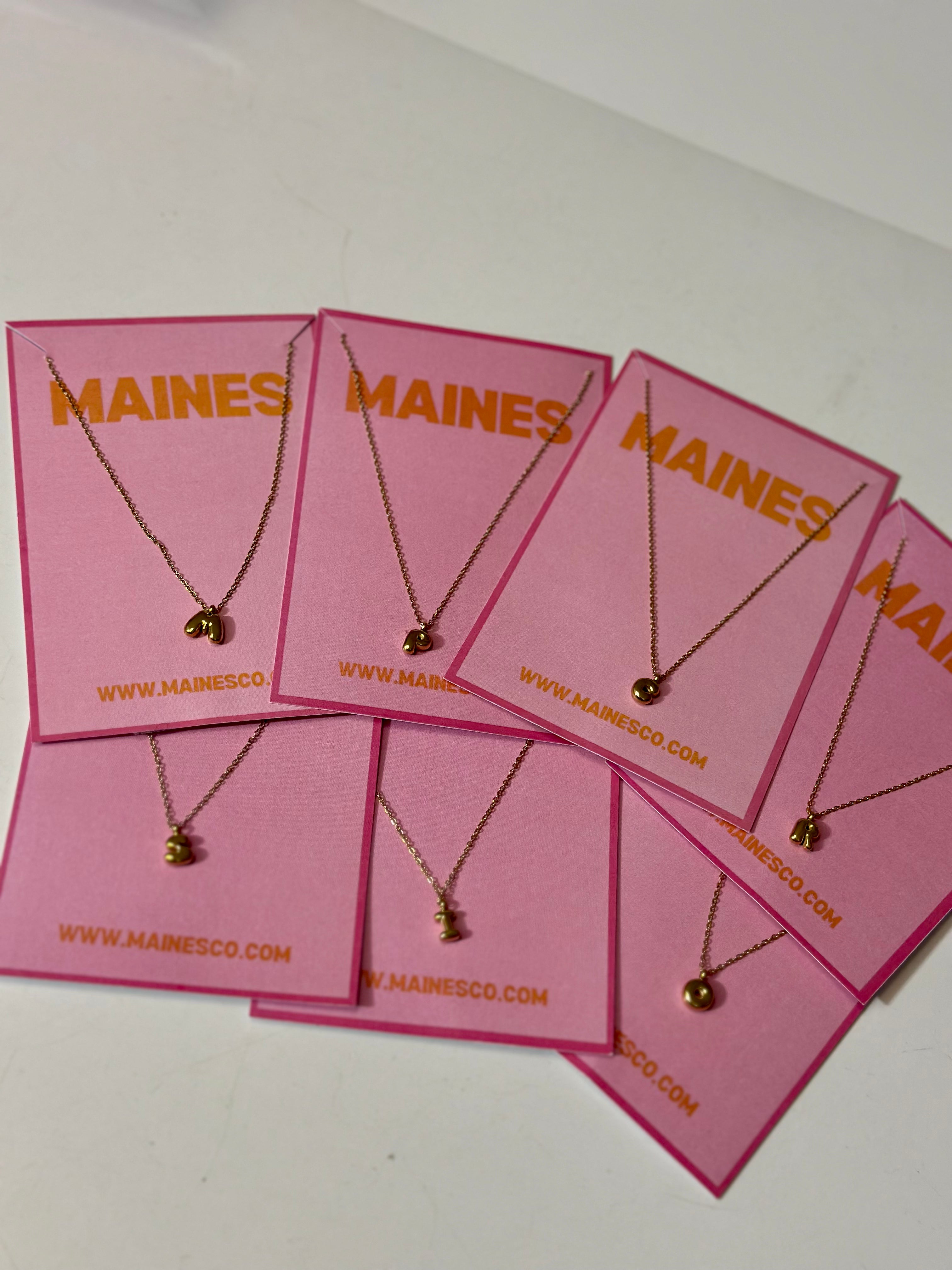 Collar Mini Iniciales