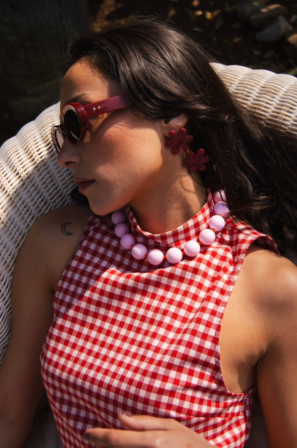 Collar Creta Summer rosa