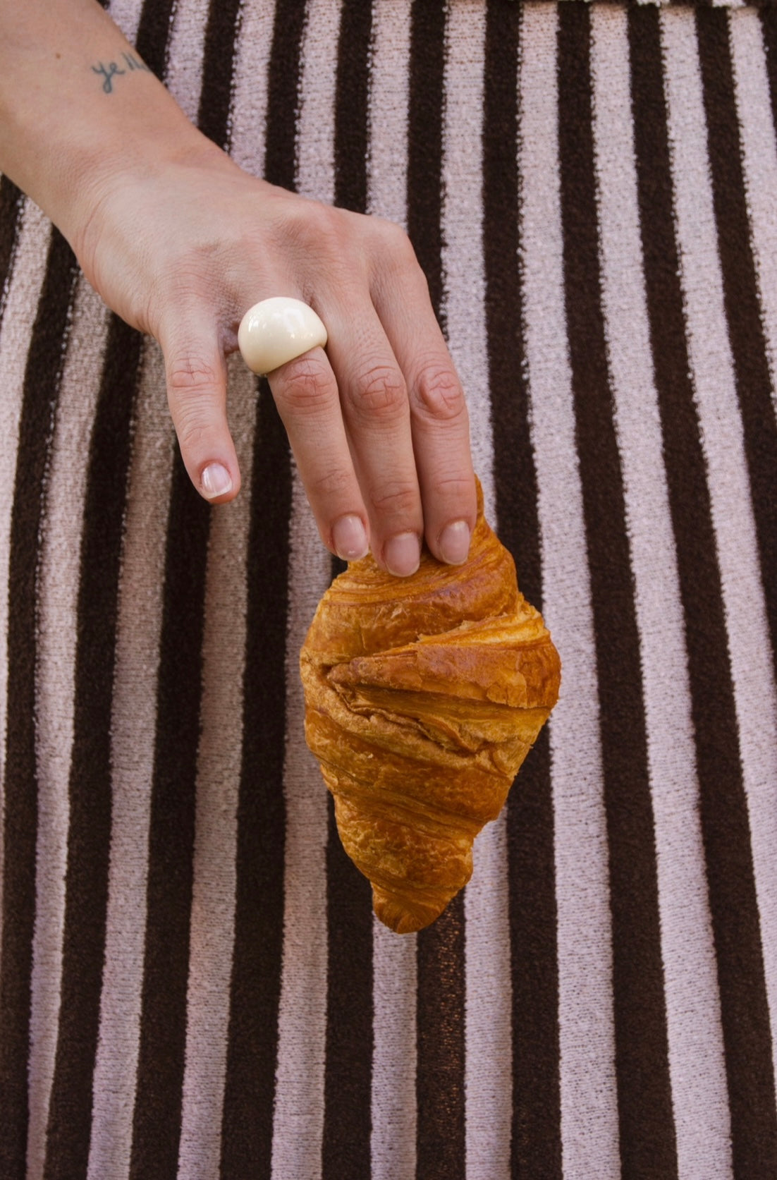 Anillo Mia Beige