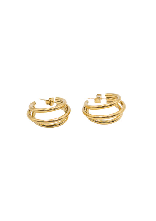 Pendientes True Essence golden