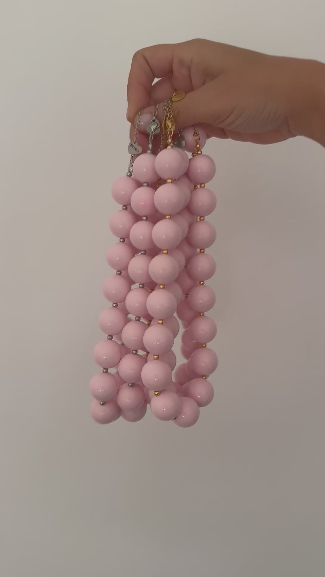 Collar Creta rosa